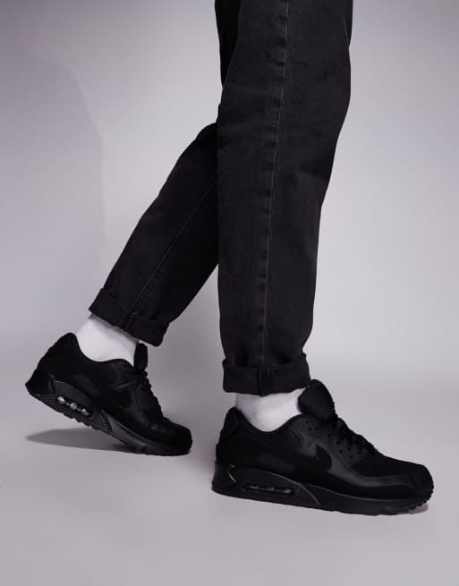Nike Air Max 90 sneakers in black, 4 of 5