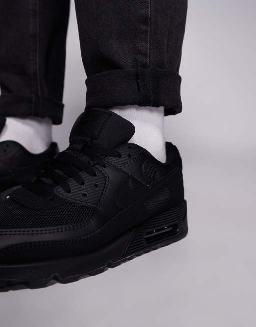Nike Air Max 90 sneakers in black, 5 of 5