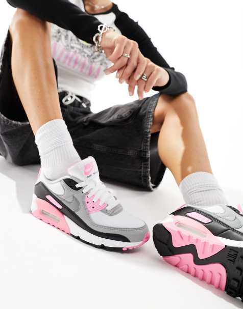 Grijze nike best sale air max dames