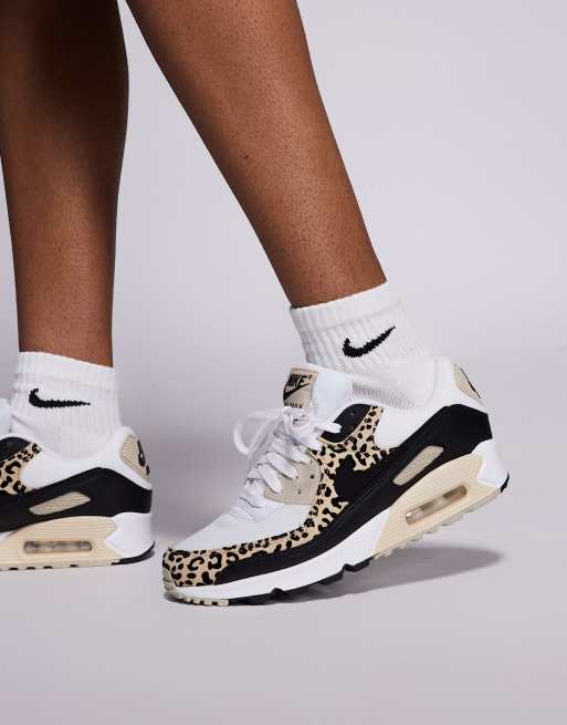 Nike Air Max - 90 - Sneakers in luipaardprint en zwart, 5 van 5
