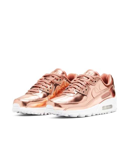 Nike Air Max 90 sneakers in rose gold , 2 of 4