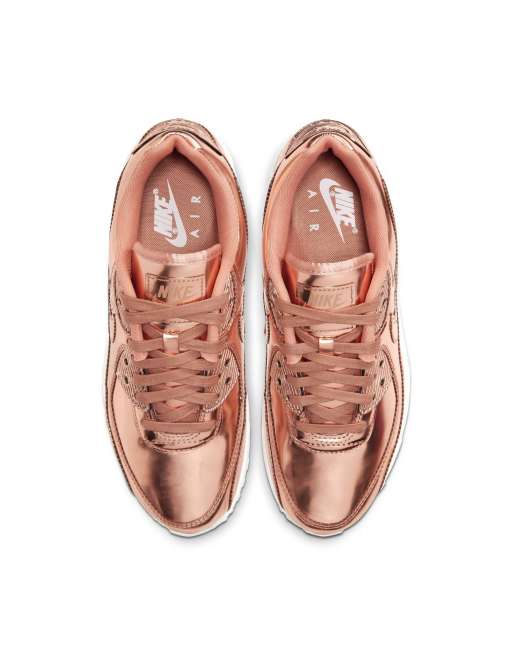 Nike Air Max 90 sneakers in rose gold , 4 of 4