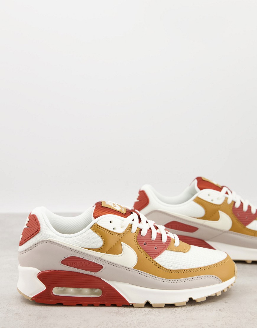 Nike Air Max - 90 - Sneakers in ruig oranje-Bruin