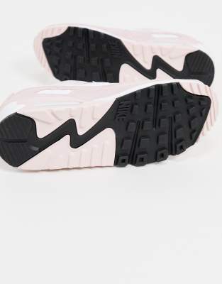 nike air max 90 sneakers in soft pink