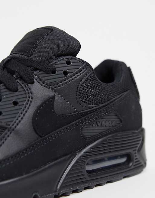 Nike Air Max 90 sneakers in triple black Nike Air Max 90 sneakers in triple black