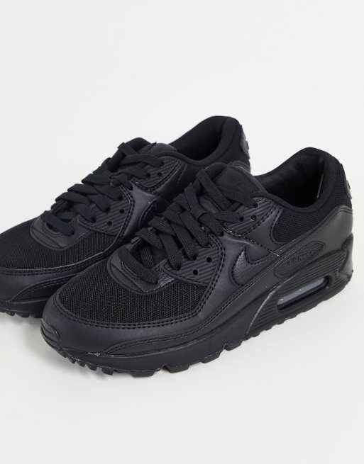 Air Max 90 in triple black ASOS