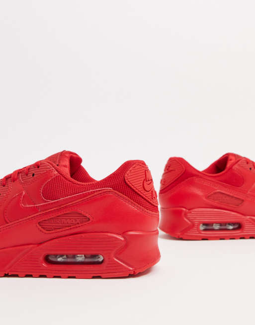 Triple red nike air max outlet 90