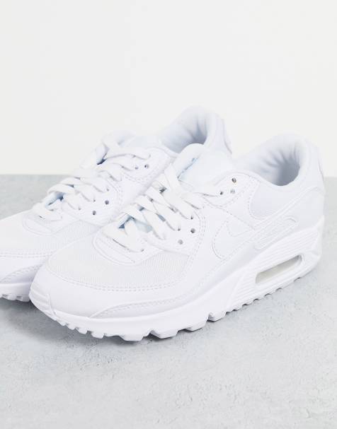 Nike Air Max 90 sneakers in triple white - view 1