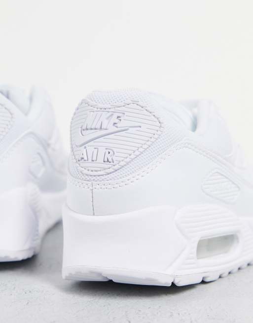 Air max 90 hot sale white size 7