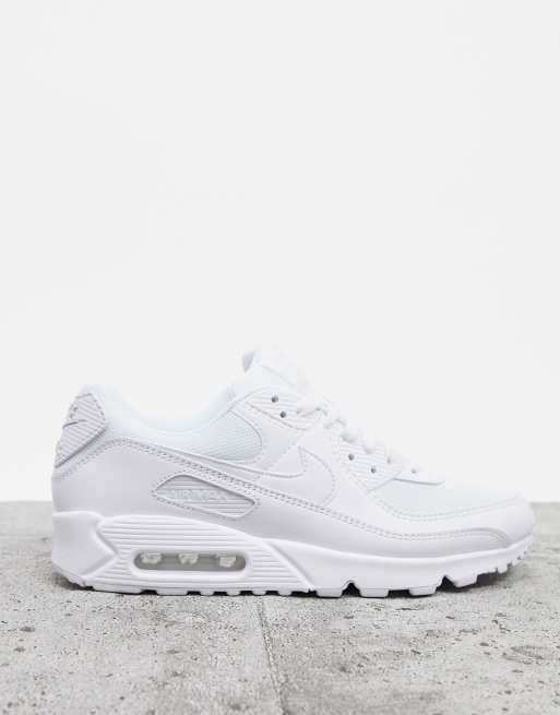 Air max all hot sale white 9