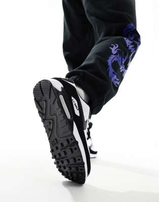 Nike Air Max 90 sneakers in white and black | ASOS