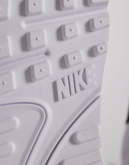 Nike Air Max 90 sneakers in white and black, 5 of 5