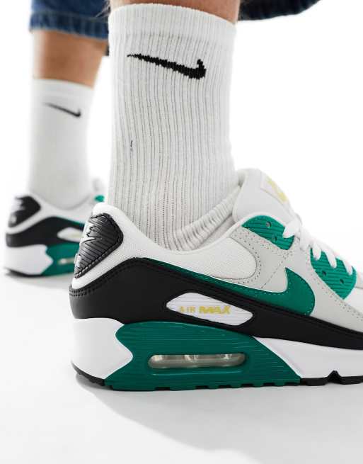 Air max green hot sale and grey