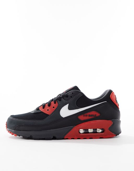 Red black white cheap nike air max 90