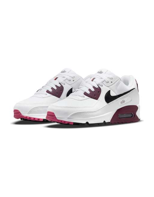 burgundy nikes