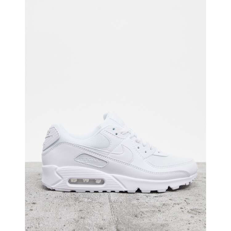 Telegraaf overdrijven Conceit Nike Air Max 90 sneakers in white | ASOS