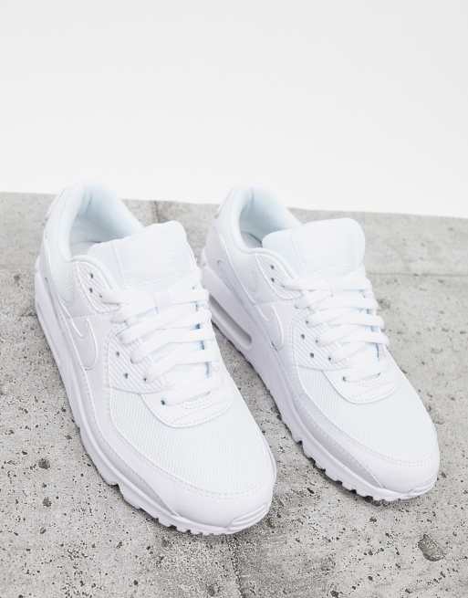 Telegraaf overdrijven Conceit Nike Air Max 90 sneakers in white | ASOS