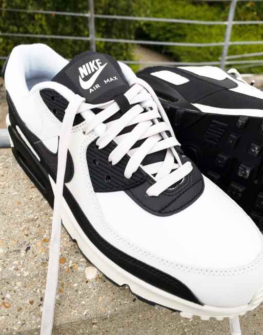 Nike Air Max 90 Sneakers nere e latte di cocco