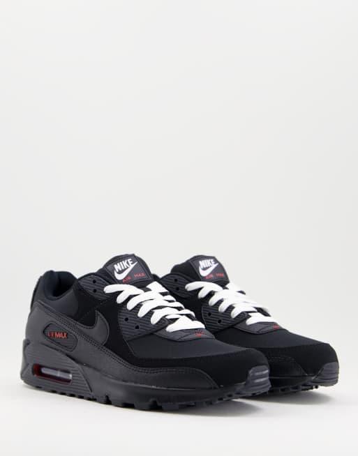 Air max 90 nere pelle hotsell