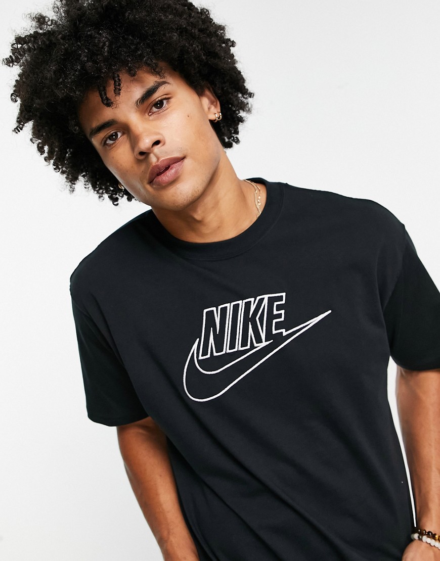 Nike Air Max 90 t-shirt in washed black