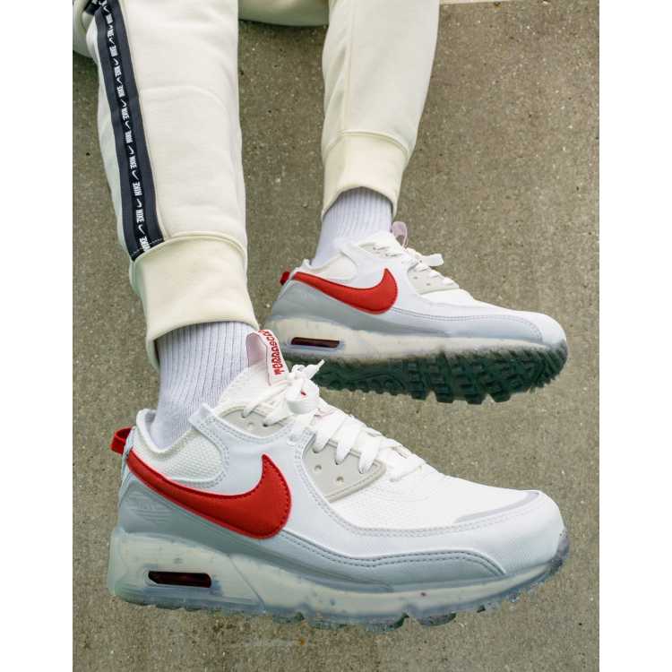 Air max outlet 90 blanche rouge