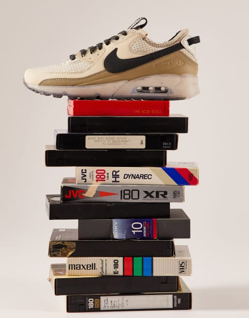 Nike Air Max - 90 Terrascape - Sneakers in kiezelkleur en bruin, 3 van 4
