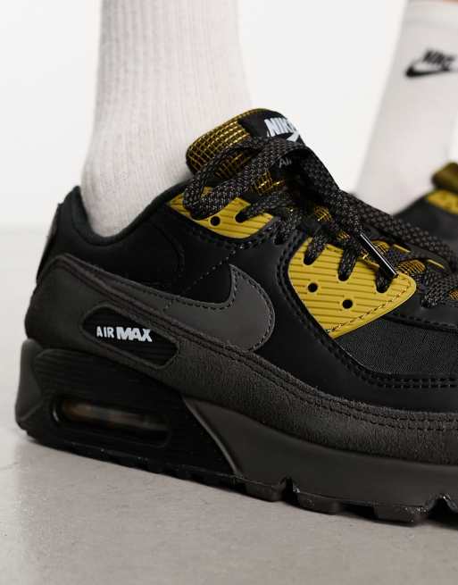 Nike air max shop 90 black and yellow