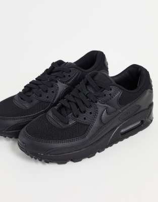 Womens nike air max deals 90 black