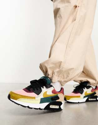 Nike Air Max 90 trainers in cord mix | ASOS