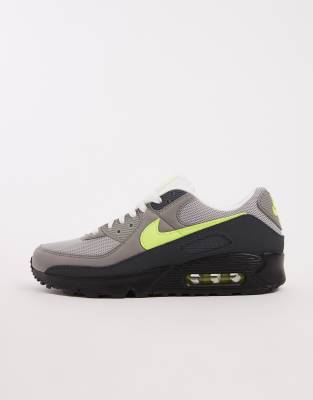  Air Max 90 trainers  and neon yellow