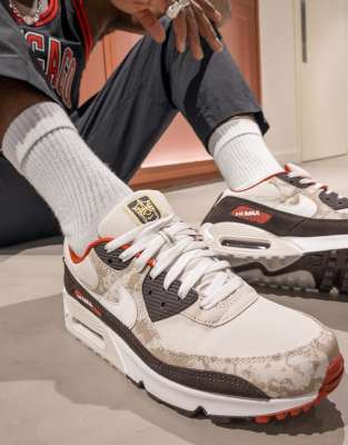 womens air max 90 brown