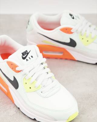 nike air max 90 trainers in off white