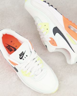 Nike Air Max 90 trainers in off-white 