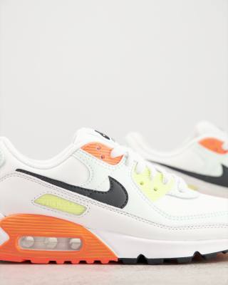 nike off white air max 90 orange