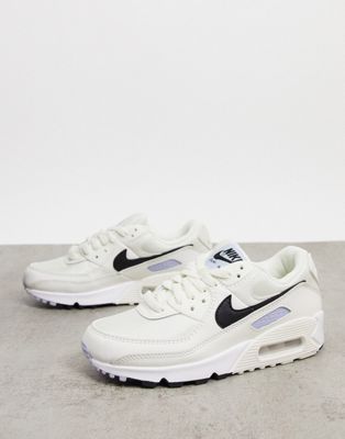 Nike Air Max 90 trainers in off white 