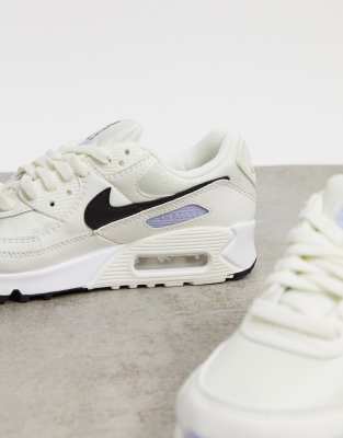 nike air max 90 trainers in off white