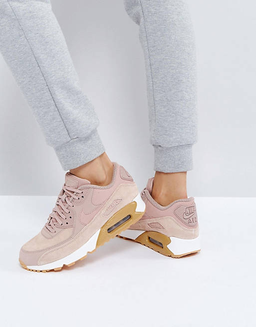 Nike Air Max 90 Trainers In Particle Pink | ASOS