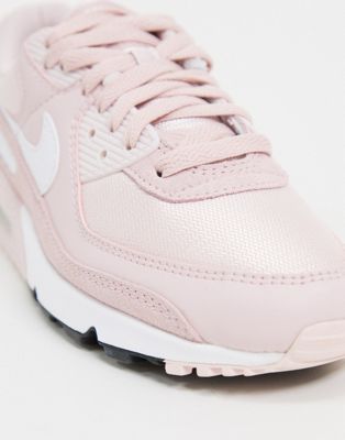nike air max 90 trainers in soft pink