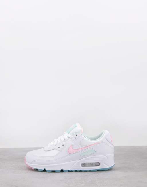 Baby white store nike air max