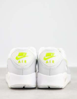 nike air max 90 white lemon