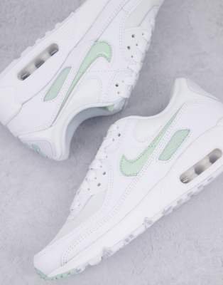 green and white trainers womens