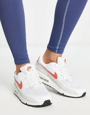 nike white and red air max