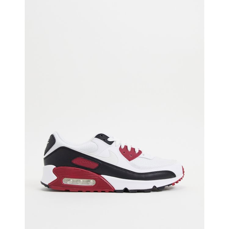 Red and white shop air max 90