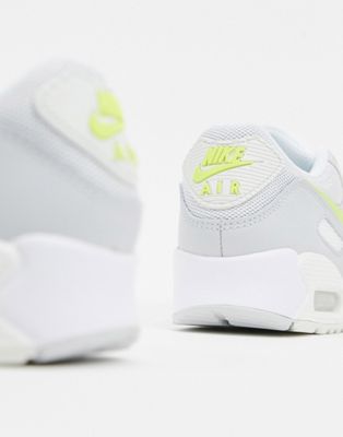 Nike Air Max 90 trainers in white and 