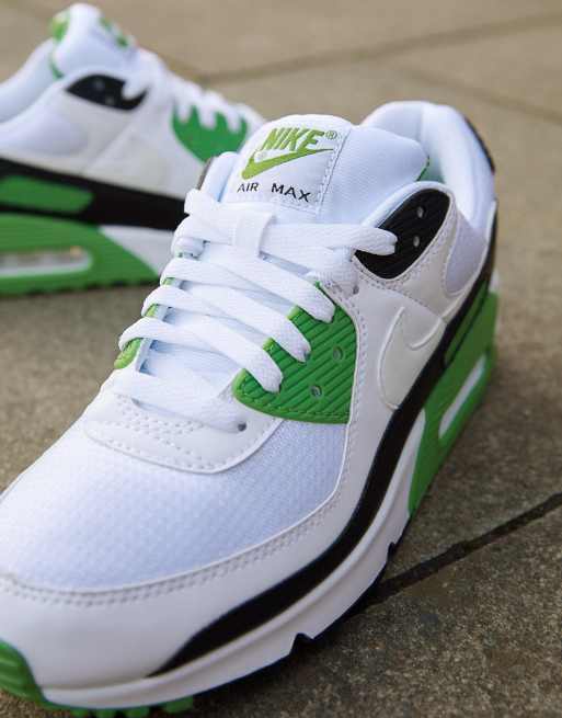 Nike air max outlet green and blue