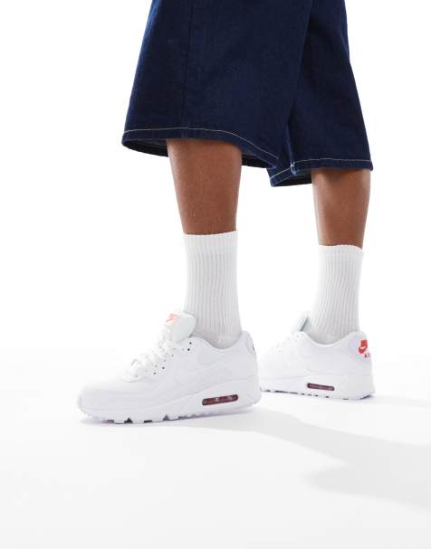 Nike Air Max 90 trainers in white - view 1