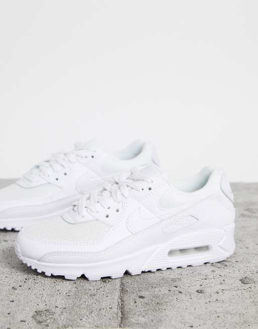 Nike air max 2025 90 triple white