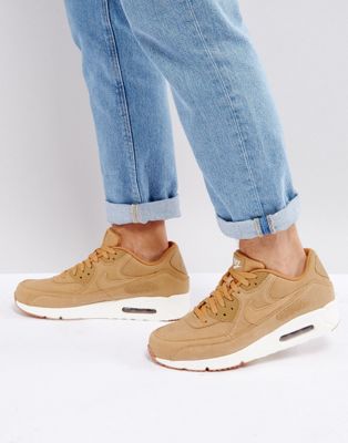 Nike Air Max 90 Ultra 2.0 Flax Trainers In Beige 924447-200 | ASOS