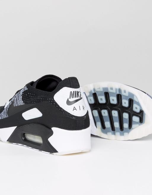 Nike Air Max 90 Ultra 2.0 Flyknit Black & White