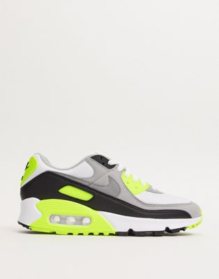 Nike Air Max 90 white and green 